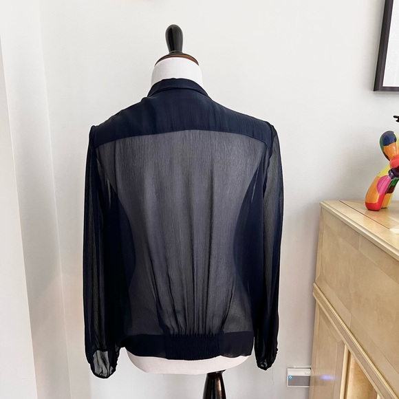 Amanda Uprichard wrap effect blouse - Picture 3 of 4